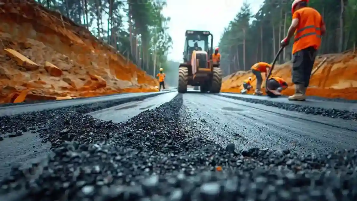 All Pro Paving Service asphalt paving work